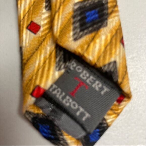 ROBERT TALBOTT, Men’s Yellow Tie - Picture 5 of 7